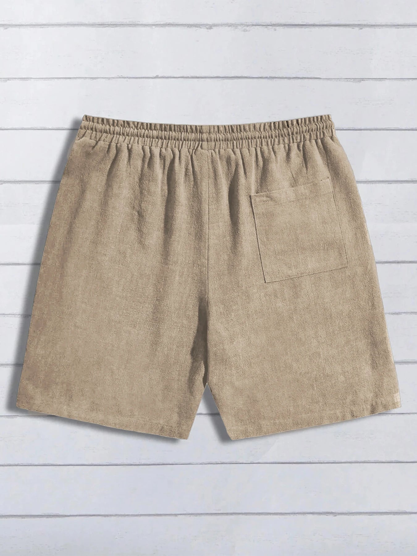 Essentielle Shorts aus Baumwoll-Leinen.