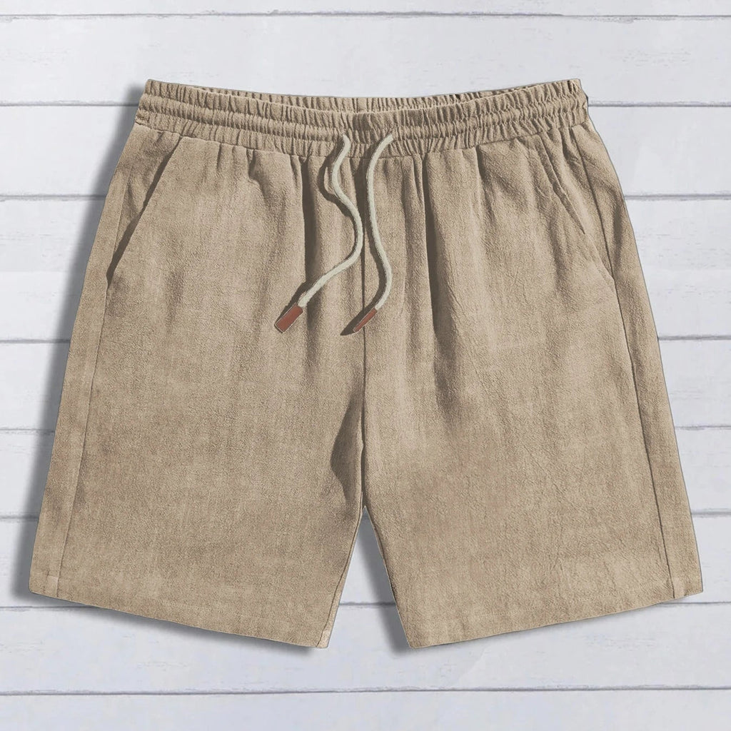 Shorts Essenciais de Linho.